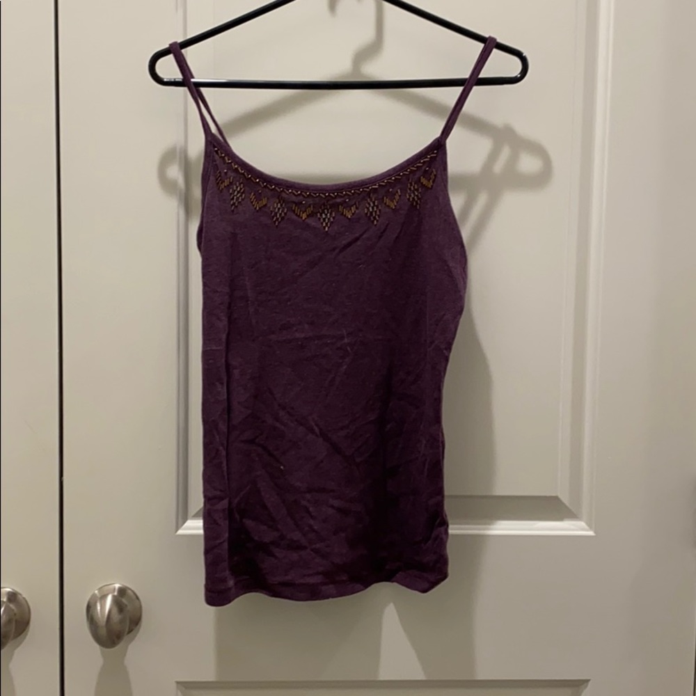 Purple tank top